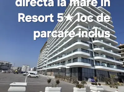 Studio vedere la  mare cu parcare in  Resort 5 *Mamaia Nord |en|Studio sea view &