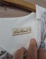 chie elegantă La Vian, mărimea 44, imprimeu floral și degrade|en|Elegant La Vian dr
