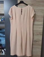 chie elegantă z pudră cu dantelă și detaliu auriu, mărimea 48|en|Elegant powder p