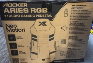 Scaun Gaming X Rocker Aries RGB 2.1