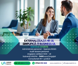 Servicii Resurse Umane (HR) – Externalizare completă | Suport juridic|en|Human Resour
