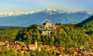 Teren 1250 mp Cisnădioara | 2 fnturi stradale | PUZ în lucru | apape de asfalt|en