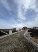 Teren intravilan 474 mp Șura Mică Sibiu cu PUZ și autorizație construire, utilități pe parcelă