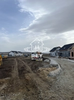 Teren intravilan 474 mp Șura Mică Sibiu cu PUZ și autorizație construire, utilități pe parcelă