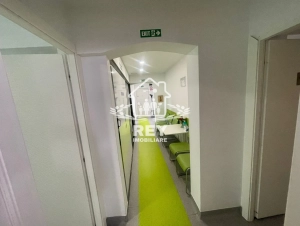 Spațiu comercial de vânzare Sibiu central 80 mp, parter, 5 camere, ideal cabinet sau biuri