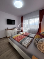 Apartament 2 camere premium Turnișor Sibiu, mobilat complet, parcare, vedere munți|en