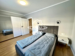 Apartament 2 camere decomandat mobilat complet DaVinci Cristian Sibiu, parter|en|Full