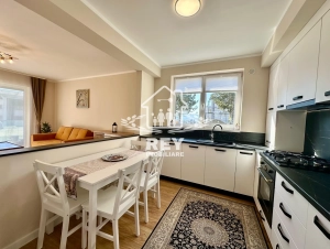 Apartament 2 camere decomandat mobilat complet DaVinci Cristian Sibiu, parter|en|Full