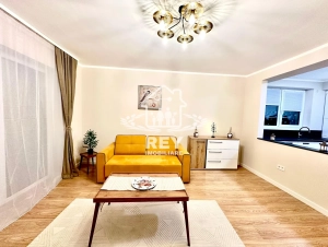 Apartament 2 camere decomandat mobilat complet DaVinci Cristian Sibiu, parter|en|Full