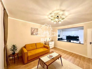 Apartament 2 camere decomandat mobilat complet DaVinci Cristian Sibiu, parter|en|Full