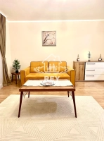 Apartament 2 camere decomandat mobilat complet DaVinci Cristian Sibiu, parter|en|Full