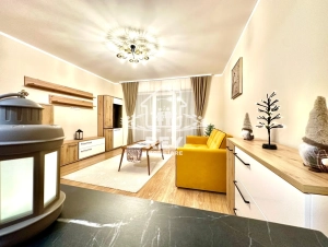 Apartament 2 camere decomandat mobilat complet DaVinci Cristian Sibiu, parter|en|Full