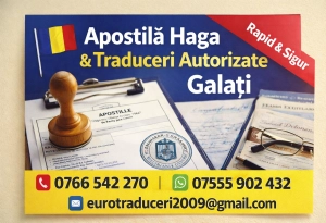 Apostilă Haga + traduceri autorizate Galați | rapid 24h|en|Hague Apostille + certifie