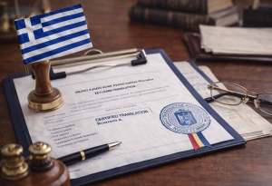 Traduceri autorizate greacă Galați – acte, juridice, tehnice