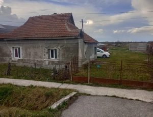 Teren intravilan 4200 mp + casă – Ciuperceni, Satu Mare|en|Urban land + house 42 ares