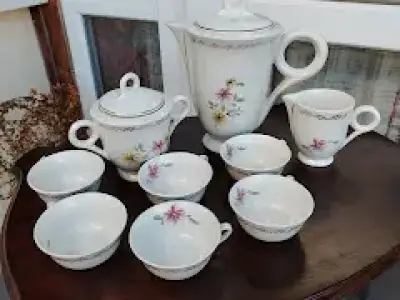 Serviciu de cafea din ceramica
