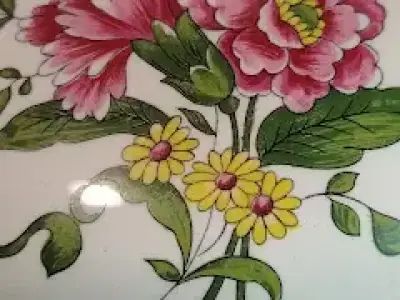 Doua vase cu capac ceramica antica saint amand