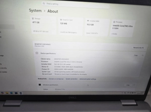 Laptop dell