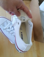 Tenisi unisex Converse Chuck Taylor All Star Ox, culoare alb, marimea 40 model clasic basketi