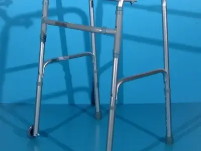 Cadru pentru mers cu 2 roti din aluminiu 