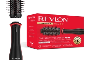 Perie electrica fixa REVLON One-Step Volumiser PLUS RVDR5298E, cu cap detasabil, 4 trepte temperatur