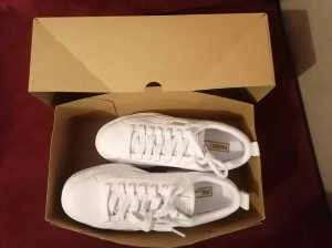 PUMA Mayze Pantofi sport Dama Fata Femeie cu platforma 4 cm - piele naturala tenesi incaltamin