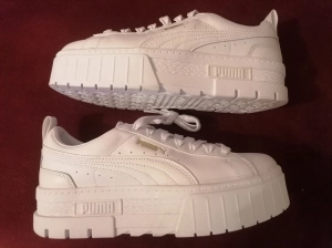 PUMA Mayze Pantofi sport Dama Fata Femeie cu platforma 4 cm - piele naturala tenesi incaltamin
