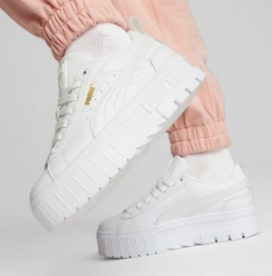 PUMA Mayze Pantofi sport Dama Fata Femeie cu platforma 4 cm - piele naturala tenesi incaltamin