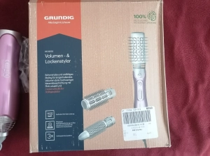 PERIE TATIVA Grundig HS 6220 GlamStyler, 1100W, 3 capete (25/40/50mm) Oprire automata, Ceram