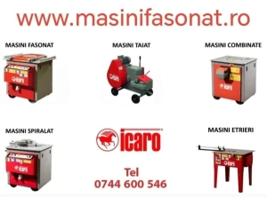 Masini fasonat, taiat, spiralat fier