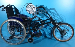 Handbike bicicleta de mana