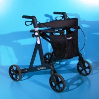 Cadru de mers cu ti din aluminiu|en|Aluminum wheeled walking frame|/enhu|Alum