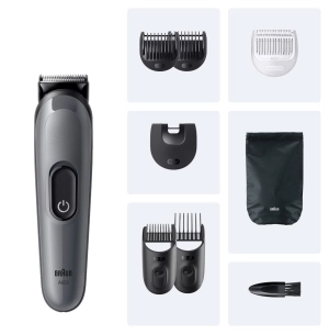 Trimmer pentru față/păr/corp Braun - AIO3540 Aparat de tuns multifunctional Braun All-in-One B
