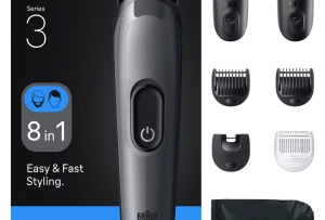 Trimmer pentru față/păr/corp Braun - AIO3540 Aparat de tuns multifunctional Braun All-in-One Barbat 