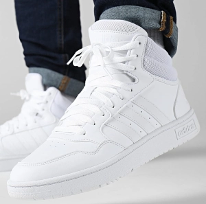 Adidași adidas Hoops 3.0 Mid Albi – NOI în cutie | Mărimea 40 | Unisex Barbat Dama Copii - Ghe