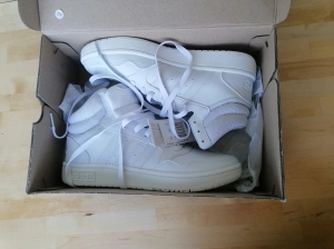 Adidași adidas Hoops 3.0 Mid Albi – NOI în cutie | Mărimea 40 | Unisex Barbat Dama Copii - Ghe