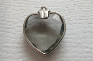 Pandantiv inimă Swavski din argint – original|en|Swavski heart pendant made of si
