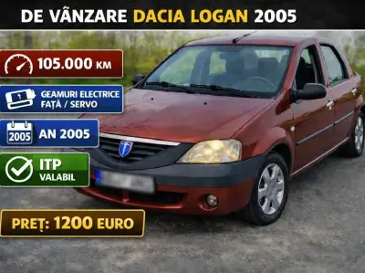 vând Dacia Logan 
