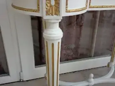 Consolă de toaletă antică franțuzească, Napoleon III, restaurată