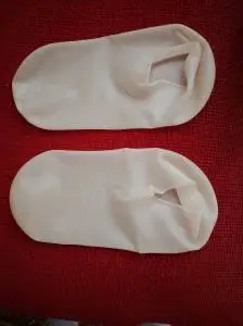 Șosete de silicon pentru hidratare 