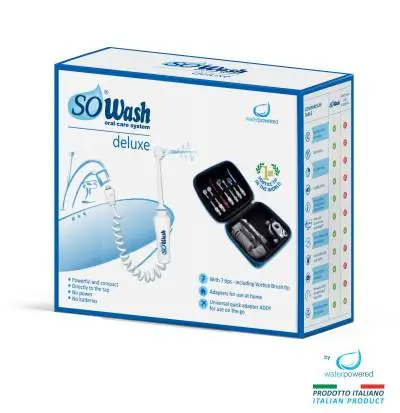Duș bucal So Wash Deluxe, 7 capete, fără rezervor, cuplare la robinet