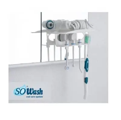 Organizator So Wash cu ventuză pentru duș bucal și accesorii