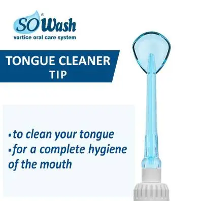 Set 2 capete So Wash Tongue Clean pentru curățarea limbii