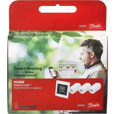Kit Termostate Inteligente Danfoss Link™ Wi-Fi – 3 calorifere – Control din aplicatie – Smart Heatin