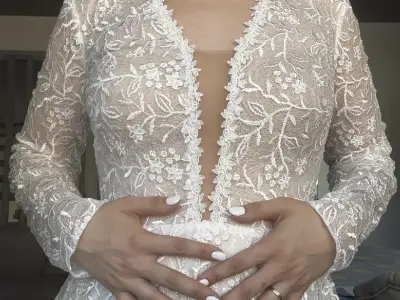 Rochie de mireasă/cununie civilă + cadou